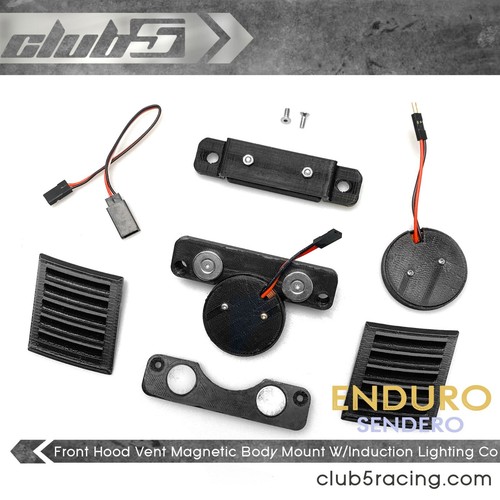 Hood vent magnetic body - vent, mount